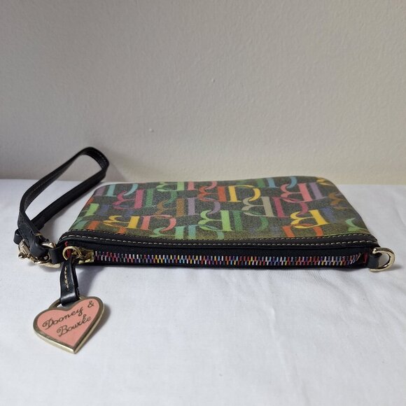 Dooney Bourke Logo Wristlet - Picture 4 of 12